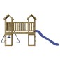 vidaXL Parque infantil de exterior madera de pino impregnada