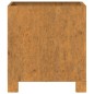 vidaXL Jardinera con patas acero corten oxidado 32x30x33 cm vidaXL Jardinera con patas acero corten oxidado 32x30x33 cm