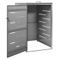 vidaXL Cobertizo para un contenedor basura acero 69x77,5x112,5 cm vidaXL Cobertizo para un contenedor basura acero 69x77,5x112,5 cm