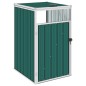 vidaXL Cobertizo para contenedor de basura acero 72x81x121 cm vidaXL Cobertizo para contenedor de basura acero 72x81x121 cm