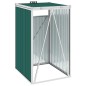 vidaXL Cobertizo para contenedor de basura acero 72x81x121 cm vidaXL Cobertizo para contenedor de basura acero 72x81x121 cm