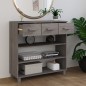 vidaXL Mesa consola HAMAR madera maciza de pino gris claro 90x35x90 cm vidaXL Mesa consola HAMAR madera maciza de pino gris claro 90x35x90 cm