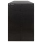 vidaXL Cobertizo para 4 contenedores de basura ratán PE 274x80x117 cm vidaXL Cobertizo para 4 contenedores de basura ratán PE 274x80x117 cm