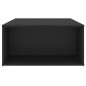 vidaXL Mesa de centro madera contrachapada negro 90x67x33 cm vidaXL Mesa de centro madera contrachapada negro 90x67x33 cm