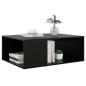 vidaXL Mesa de centro madera contrachapada negro 90x67x33 cm vidaXL Mesa de centro madera contrachapada negro 90x67x33 cm