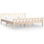 vidaXL Estructura de cama de madera maciza 160x200 cm