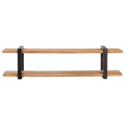 vidaXL Mueble para TV madera maciza de acacia 160x40x40 cm