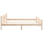 vidaXL Estructura de cama de madera maciza 160x200 cm