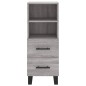 vidaXL Aparador alto madera contrachapada gris Sonoma 34,5x34x180 cm vidaXL Aparador alto madera contrachapada gris Sonoma 34,5x34x180 cm
