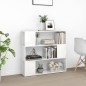 vidaXL Estantería/divisor de espacios blanco brillo 100x24x94 cm vidaXL Estantería/divisor de espacios blanco brillo 100x24x94 cm