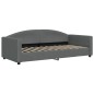 vidaXL Sofá cama nido tela gris oscuro 90x200 cm vidaXL Sofá cama nido tela gris oscuro 90x200 cm