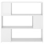 vidaXL Estantería/divisor de espacios blanco brillo 100x24x94 cm vidaXL Estantería/divisor de espacios blanco brillo 100x24x94 cm