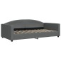 vidaXL Sofá cama nido tela gris oscuro 100x200 cm vidaXL Sofá cama nido tela gris oscuro 100x200 cm