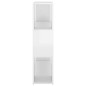 vidaXL Estantería/divisor de espacios blanco brillo 100x24x94 cm vidaXL Estantería/divisor de espacios blanco brillo 100x24x94 cm