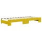 vidaXL Sofá cama nido terciopelo amarillo 80x200 cm