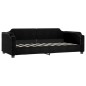 vidaXL Sofá cama nido tela negro 90x190 cm vidaXL Sofá cama nido tela negro 90x190 cm