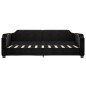 vidaXL Sofá cama nido tela negro 90x190 cm vidaXL Sofá cama nido tela negro 90x190 cm