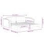 vidaXL Sofá cama nido tela negro 90x190 cm vidaXL Sofá cama nido tela negro 90x190 cm