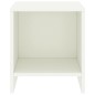 vidaXL Mesitas de noche 2 unidades madera de pino blanco 35x30x40 cm vidaXL Mesitas de noche 2 unidades madera de pino blanco 35x30x40 cm