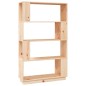 vidaXL Estantería/divisor de espacios madera maciza pino 80x25x132 cm vidaXL Estantería/divisor de espacios madera maciza pino 80x25x132 cm