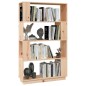 vidaXL Estantería/divisor de espacios madera maciza pino 80x25x132 cm vidaXL Estantería/divisor de espacios madera maciza pino 80x25x132 cm