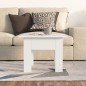 vidaXL Mesa de centro madera contrachapada blanco 55x55x42 cm vidaXL Mesa de centro madera contrachapada blanco 55x55x42 cm