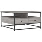 vidaXL Mesa de centro madera de ingeniería gris Sonoma 80x80x45 cm vidaXL Mesa de centro madera de ingeniería gris Sonoma 80x80x45 cm