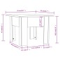 vidaXL Mesa de centro madera contrachapada blanco 55x55x42 cm vidaXL Mesa de centro madera contrachapada blanco 55x55x42 cm