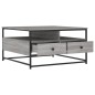 vidaXL Mesa de centro madera de ingeniería gris Sonoma 80x80x45 cm vidaXL Mesa de centro madera de ingeniería gris Sonoma 80x80x45 cm