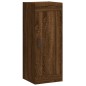 vidaXL Aparador alto madera contrachapada roble marrón 34,5x34x180 cm vidaXL Aparador alto madera contrachapada roble marrón 34,5x34x180 cm