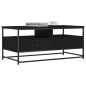 vidaXL Mesa de centro madera de ingeniería negro 100x51x45 cm vidaXL Mesa de centro madera de ingeniería negro 100x51x45 cm
