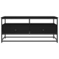 vidaXL Mesa de centro madera de ingeniería negro 100x51x45 cm vidaXL Mesa de centro madera de ingeniería negro 100x51x45 cm