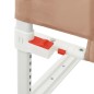 vidaXL Barandilla de seguridad cama de niño taupe tela 180x25 cm vidaXL Barandilla de seguridad cama de niño taupe tela 180x25 cm
