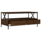 vidaXL Mesa de centro madera de ingeniería roble marrón 100x51x45 cm vidaXL Mesa de centro madera de ingeniería roble marrón 100x51x45 cm