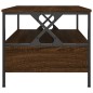 vidaXL Mesa de centro madera de ingeniería roble marrón 100x51x45 cm vidaXL Mesa de centro madera de ingeniería roble marrón 100x51x45 cm