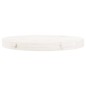 vidaXL Tablero de mesa redondo madera maciza de pino blanco Ø40x3 cm vidaXL Tablero de mesa redondo madera maciza de pino blanco Ø40x3 cm