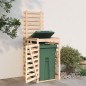 vidaXL Cobertizo para cubos de basura madera maciza pino 84x90x128,5cm vidaXL Cobertizo para cubos de basura madera maciza pino 84x90x128,5cm