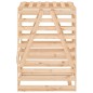 vidaXL Cobertizo para cubos de basura madera maciza pino 84x90x128,5cm vidaXL Cobertizo para cubos de basura madera maciza pino 84x90x128,5cm