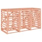 vidaXL Cobertizo triple para cubos de basura madera de abeto Douglas vidaXL Cobertizo triple para cubos de basura madera de abeto Douglas