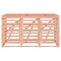 vidaXL Cobertizo triple para cubos de basura madera de abeto Douglas vidaXL Cobertizo triple para cubos de basura madera de abeto Douglas