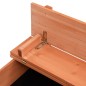 vidaXL Arenero de madera de abeto 95x90x15 cm vidaXL Arenero de madera de abeto 95x90x15 cm