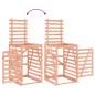 vidaXL Cobertizo triple para cubos de basura madera de abeto Douglas vidaXL Cobertizo triple para cubos de basura madera de abeto Douglas