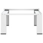 vidaXL Soporte pedestal para lavadora blanco