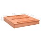 vidaXL Arenero de madera de abeto 95x90x15 cm vidaXL Arenero de madera de abeto 95x90x15 cm