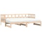 vidaXL Sofá cama nido madera maciza de pino 80x200 cm vidaXL Sofá cama nido madera maciza de pino 80x200 cm
