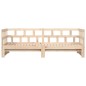 vidaXL Sofá cama nido madera maciza de pino 80x200 cm vidaXL Sofá cama nido madera maciza de pino 80x200 cm