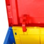 vidaXL Caja de almacenaje de jardín PP aspecto de ratán colores 90 L vidaXL Caja de almacenaje de jardín PP aspecto de ratán colores 90 L