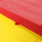 vidaXL Caja de almacenaje de jardín PP aspecto de ratán colores 90 L vidaXL Caja de almacenaje de jardín PP aspecto de ratán colores 90 L