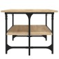 vidaXL Mesa de centro madera contrachapada roble Sonoma 100x50x40 cm vidaXL Mesa de centro madera contrachapada roble Sonoma 100x50x40 cm