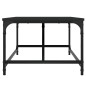 vidaXL Mesa de centro de madera contrachapada negro 100x50x35 cm vidaXL Mesa de centro de madera contrachapada negro 100x50x35 cm